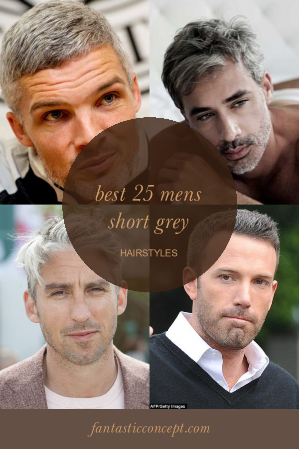 Best 25 Mens Short Grey Hairstyles Home, Family, Style and Art Ideas